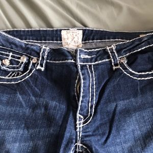 LA Idol dark jeans bootcut